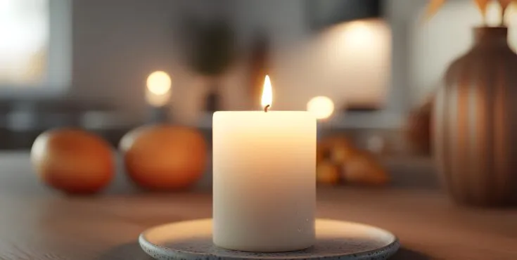 holiday candle for grief